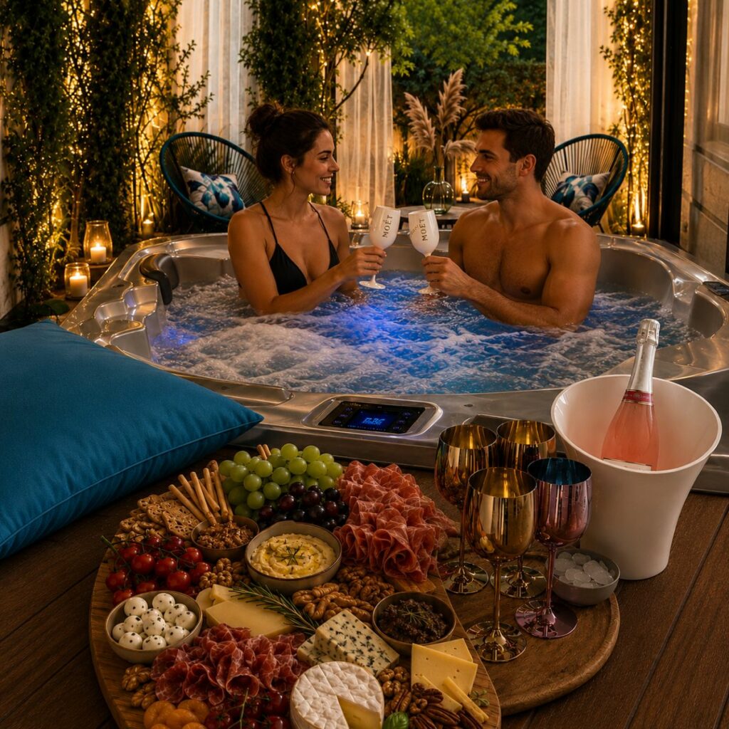 Spa privatif duo près de Nice, expérience bien-être chez Spa Sensorials à Levens. Expérience romantique en amoureux.