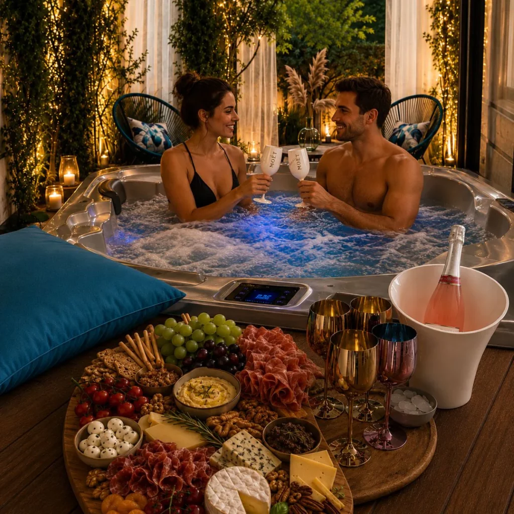 Spa privatif duo près de Nice, expérience bien-être chez Spa Sensorials à Levens. Expérience romantique en amoureux.