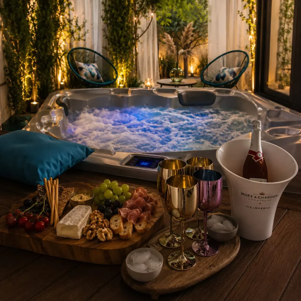 Full Sensorials Lounge, spa privatif avec jardin lounge à Levens près de Nice